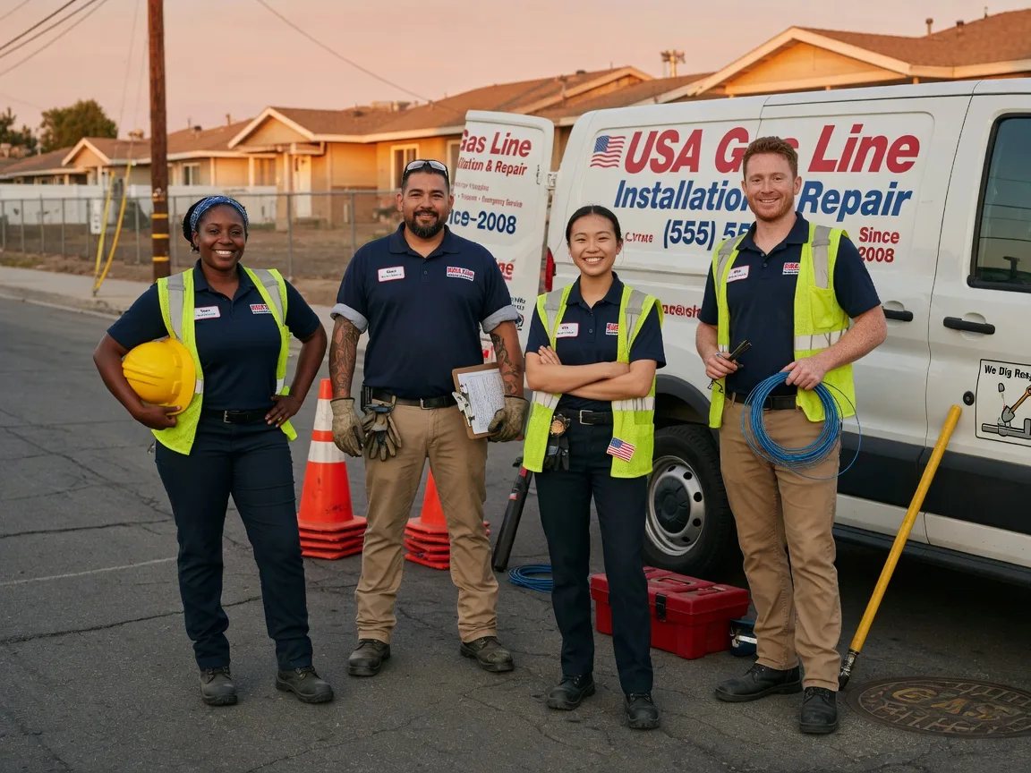 Gas Line Installation company in Okemah, OK
